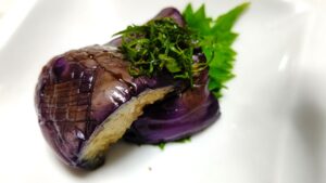 ナスの揚げ浸し